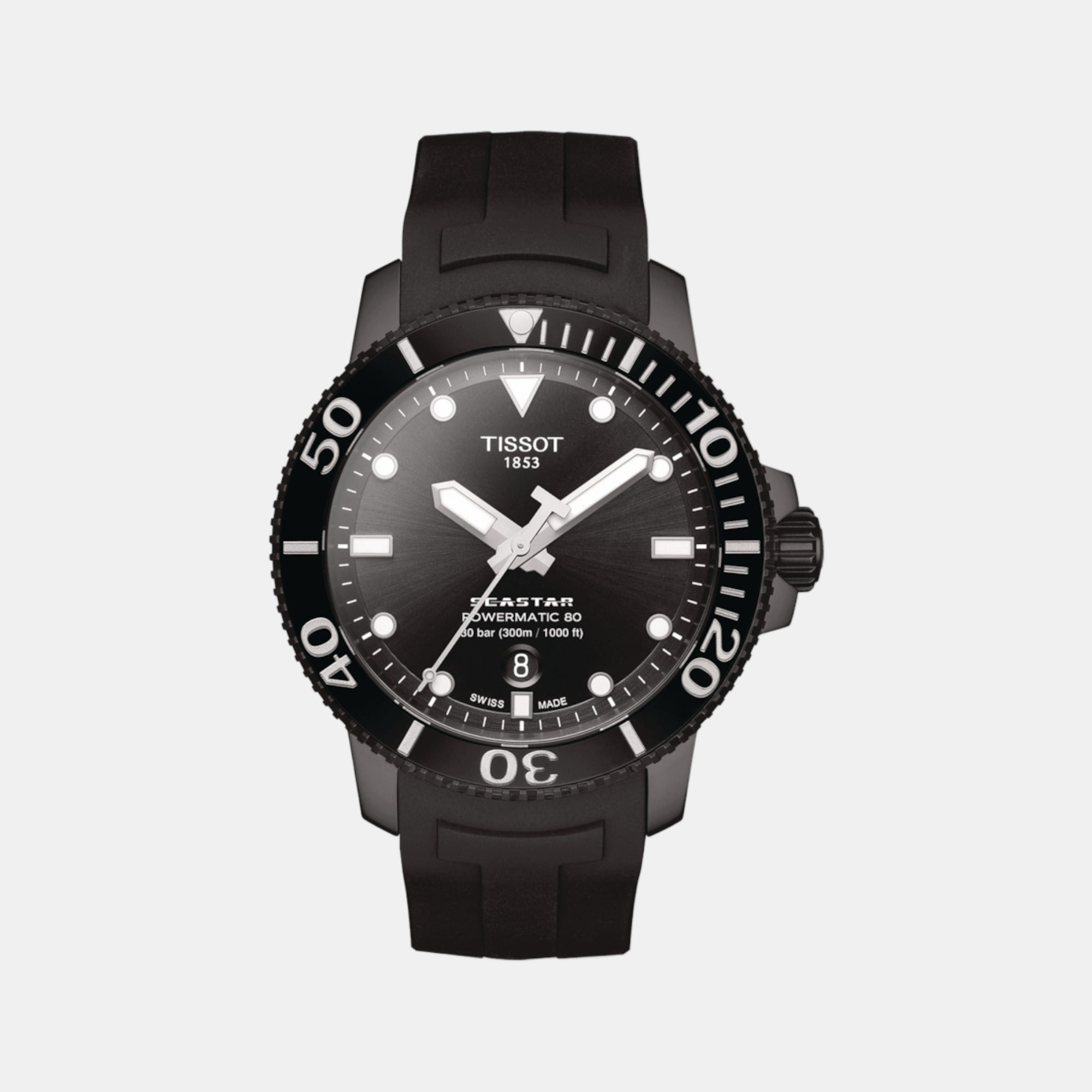 Male Automatic Silicone Watch T1204073705100