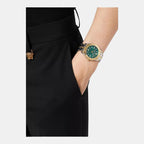 Greca Men Quartz Green Dial Analog Stainless Steel Watch VE6C00423