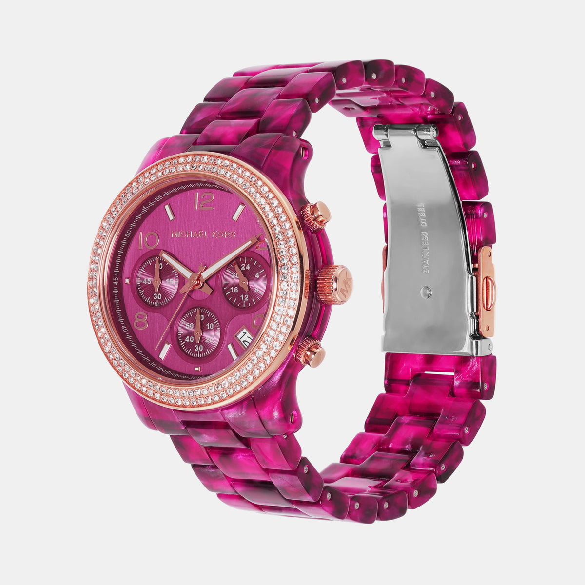 Michael Kors Women Round Pink watch