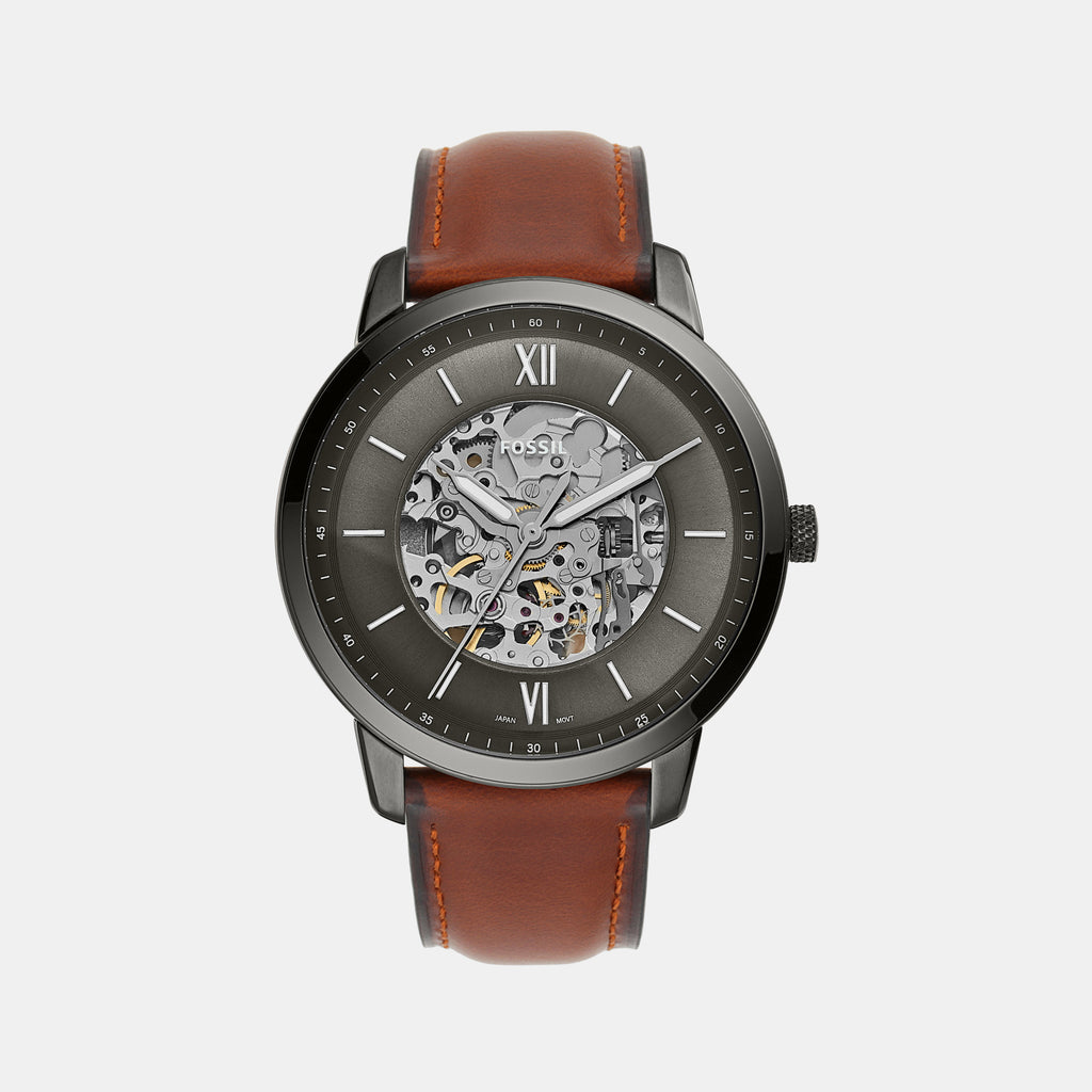 Fossil Round Smoke Analog watch