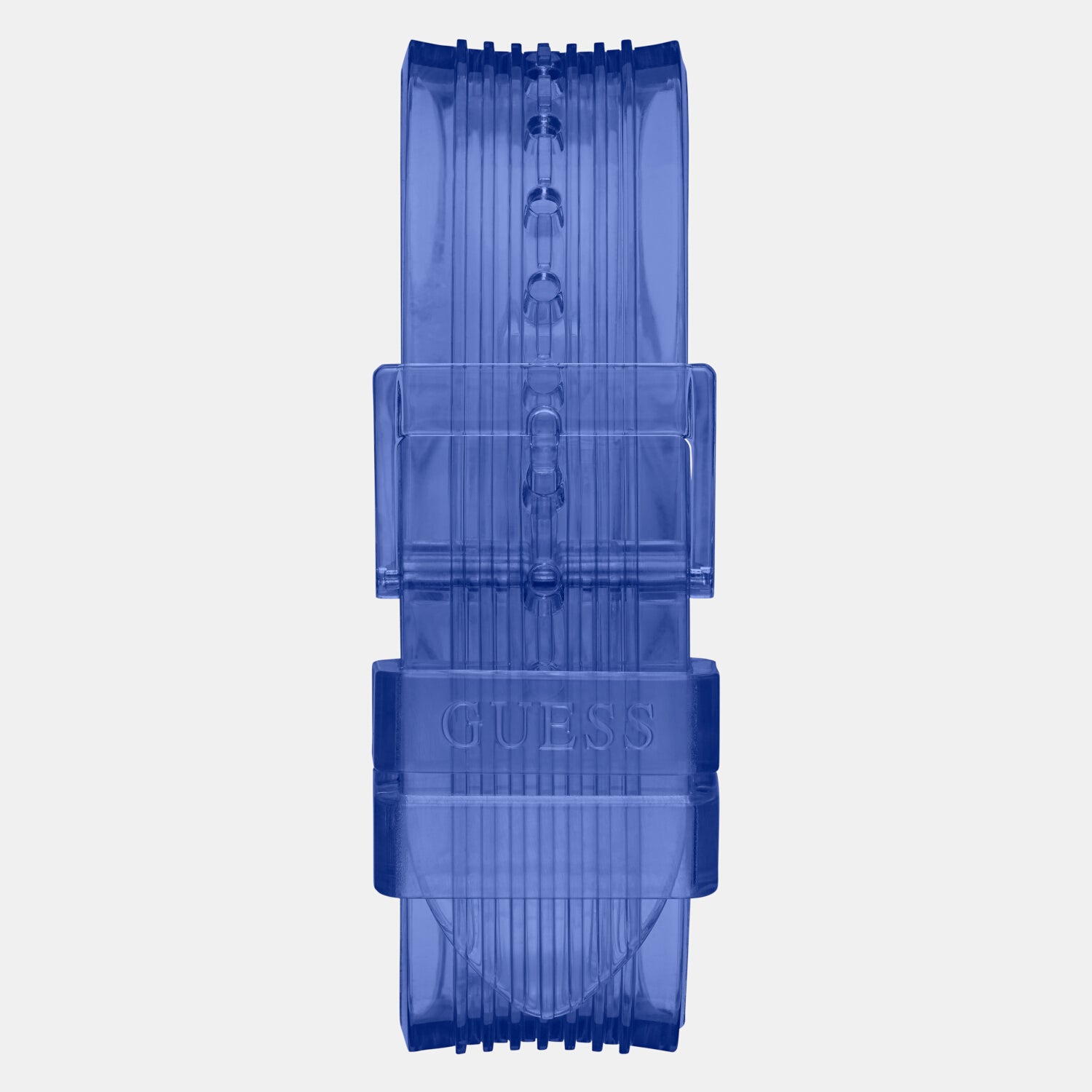 Guess Women Round Blue watch