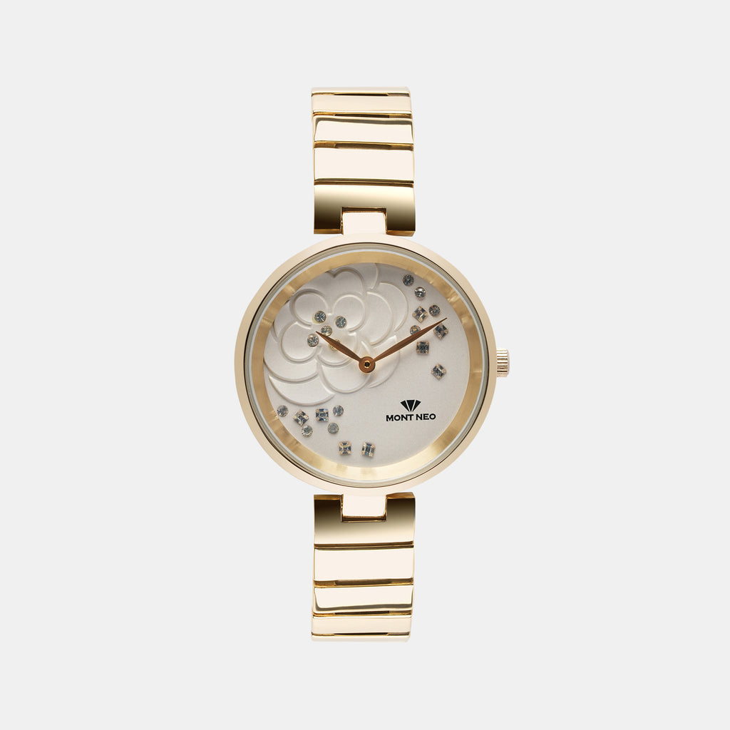 Mont Neo Round Silver Analog watch