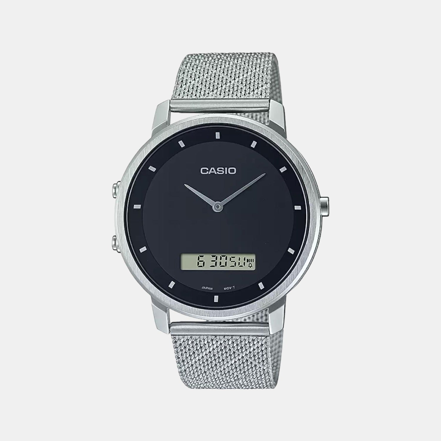Casio Round Black Analog watch