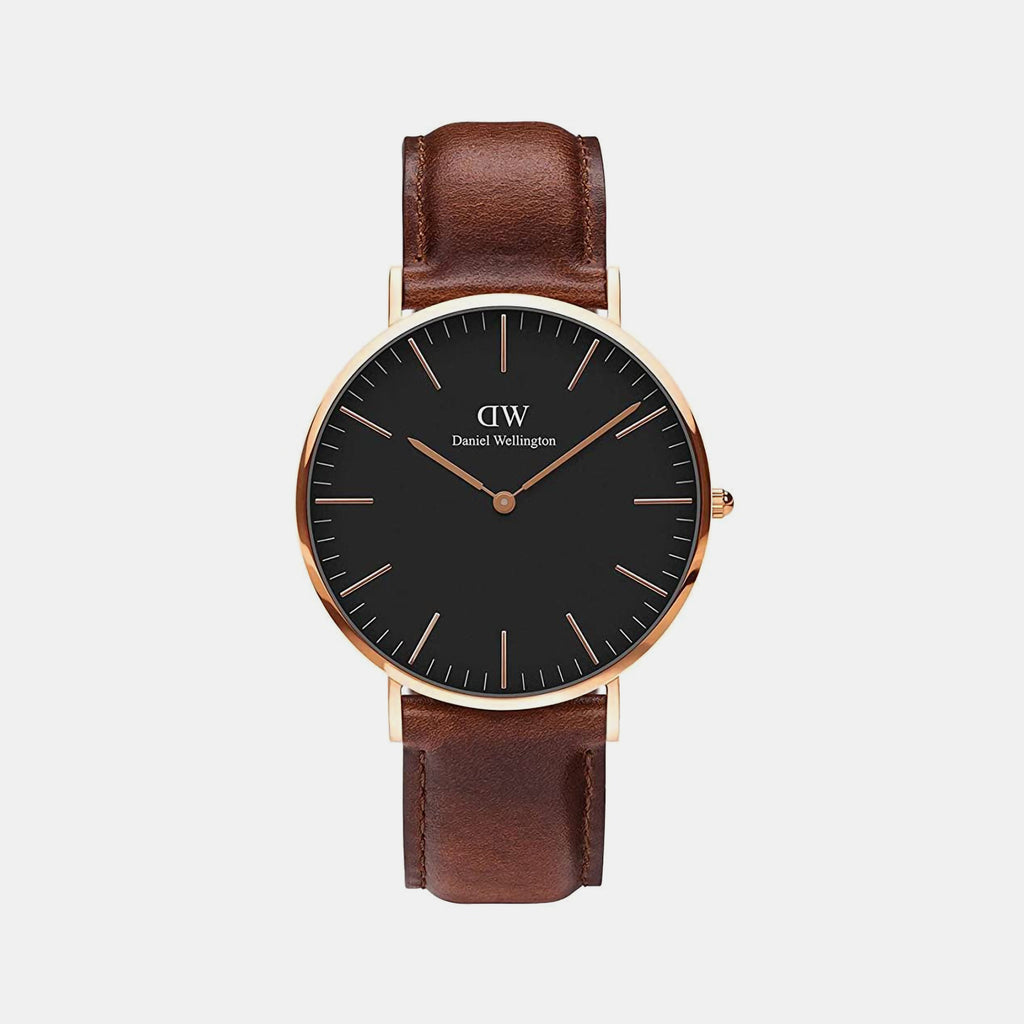 Daniel Wellington Round Black Analog watch