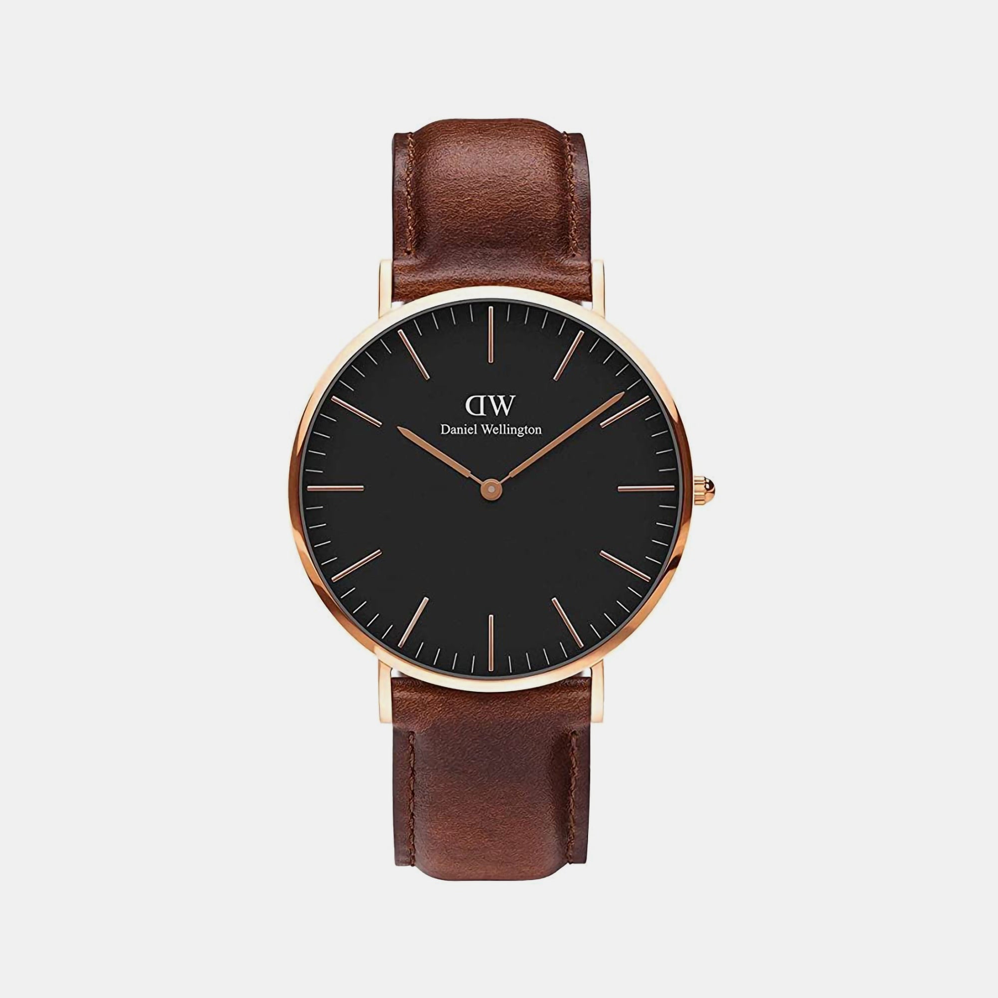 Daniel Wellington Round Black Analog watch