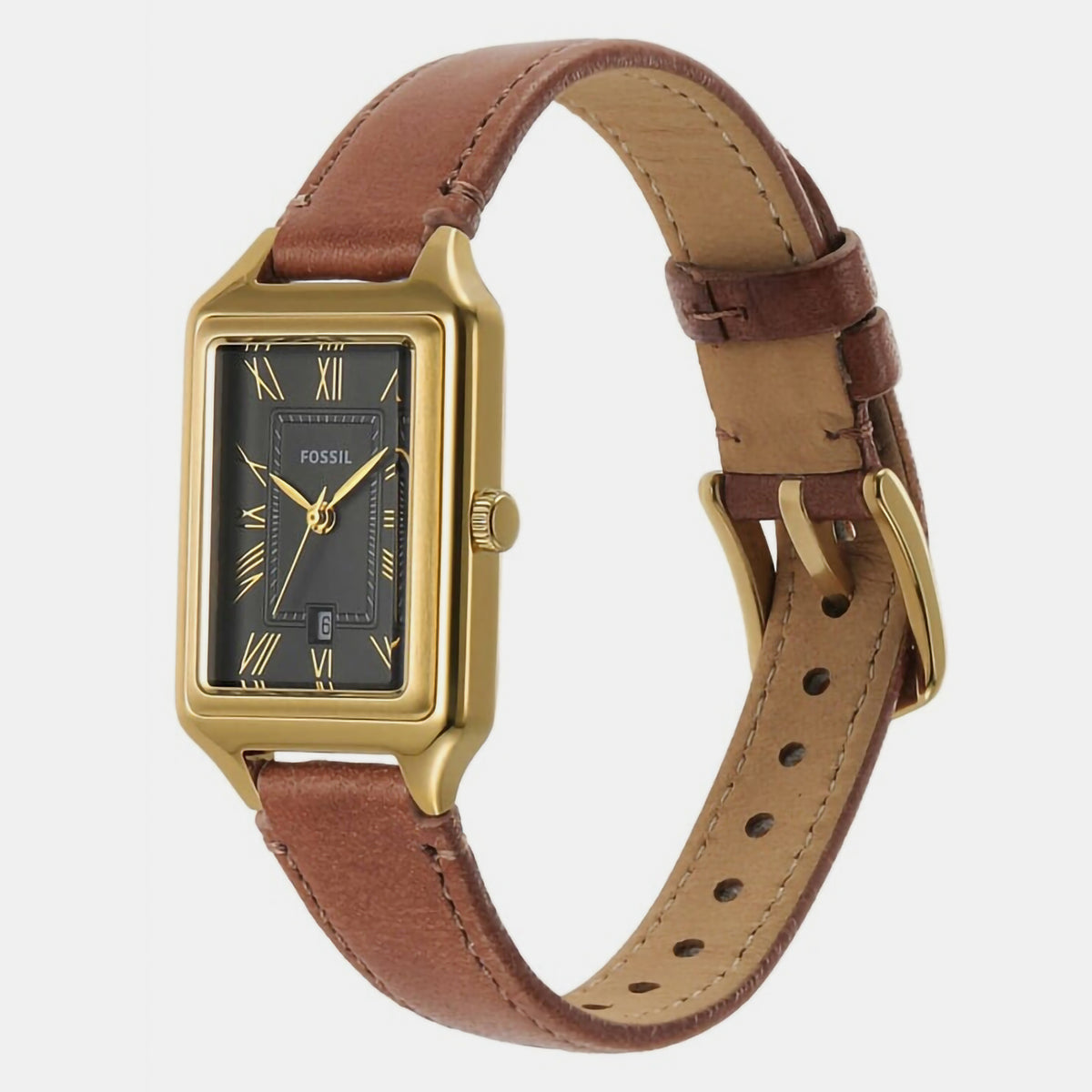 Fossil Leather Grey watch