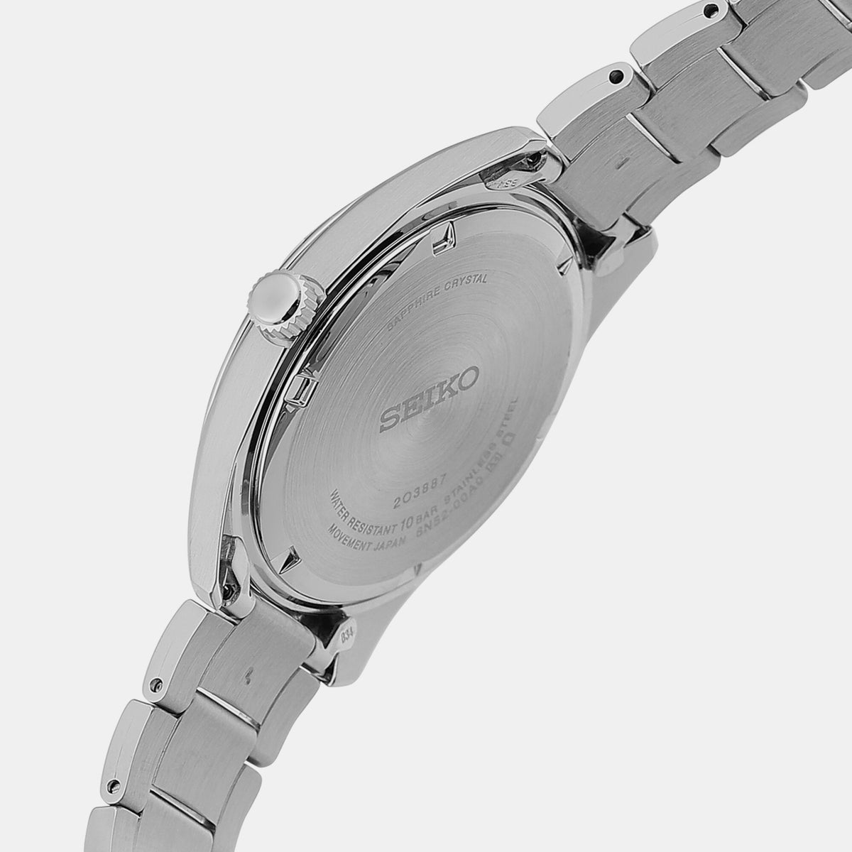 Seiko Men Round Pink watch