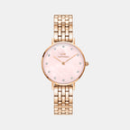 Daniel Wellington Round Mother Of Pearl Analog watch