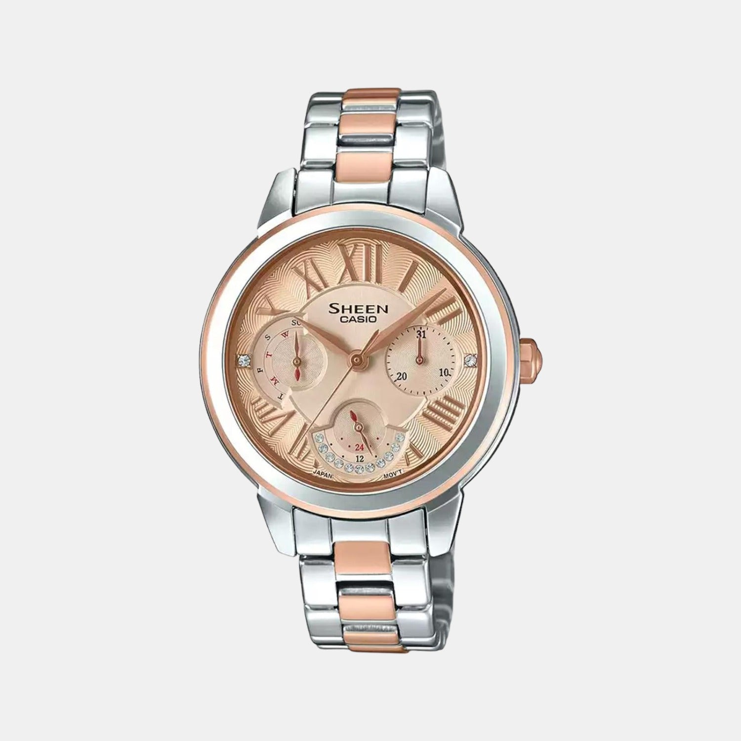 Sheen Female Chronograph Stainless Steel Watch SX210