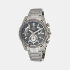 Casio Round Black Chronograph watch