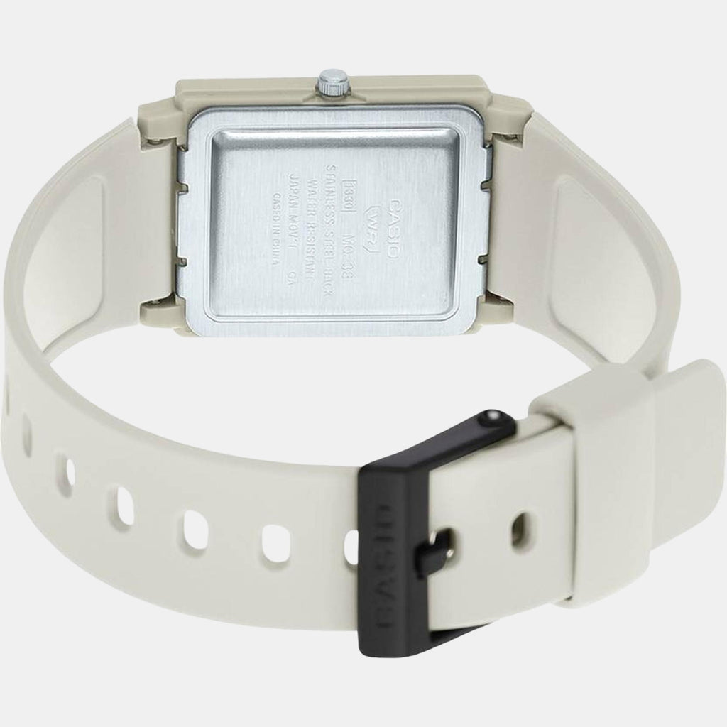 Youth Women Quartz Black Dial Analog Resin Watch A2082