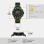 Emporio Armani 30 mm Green Quartz watch