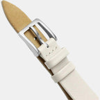 Calvin Klein Leather Silver watch