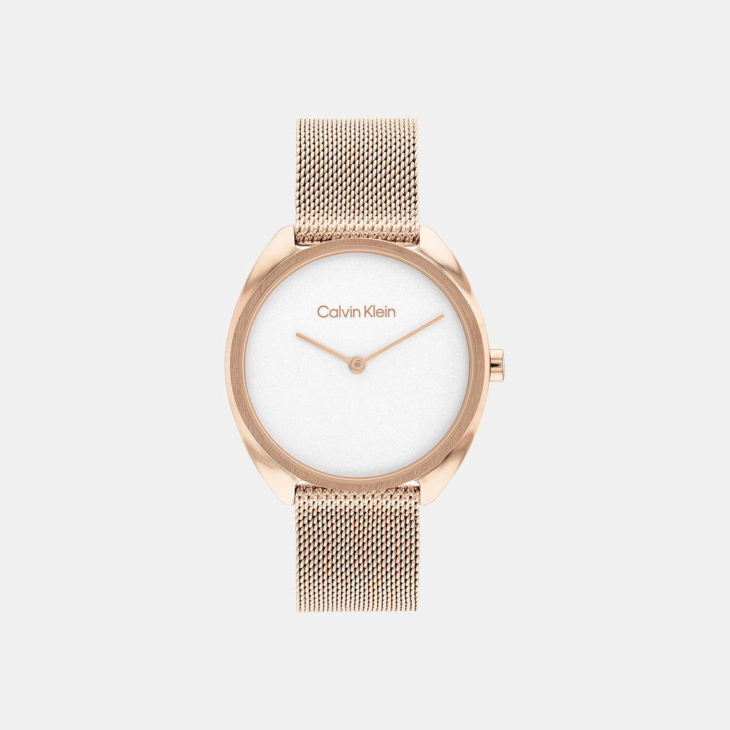 Calvin Klein Round White Analog watch