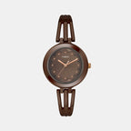 Timex Round Brown Analog watch