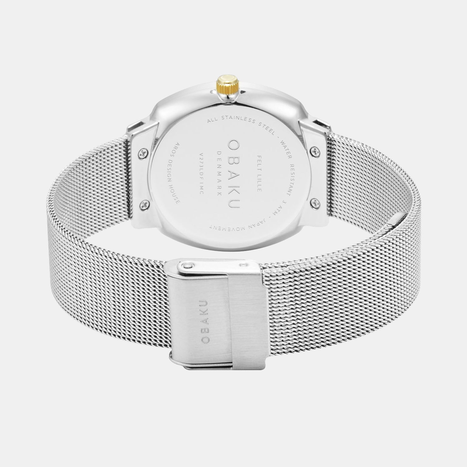 Obaku Brass Round watch