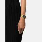 Jenna Men Quartz Black Dial Analog Stainless Steel Watch VE6C00623