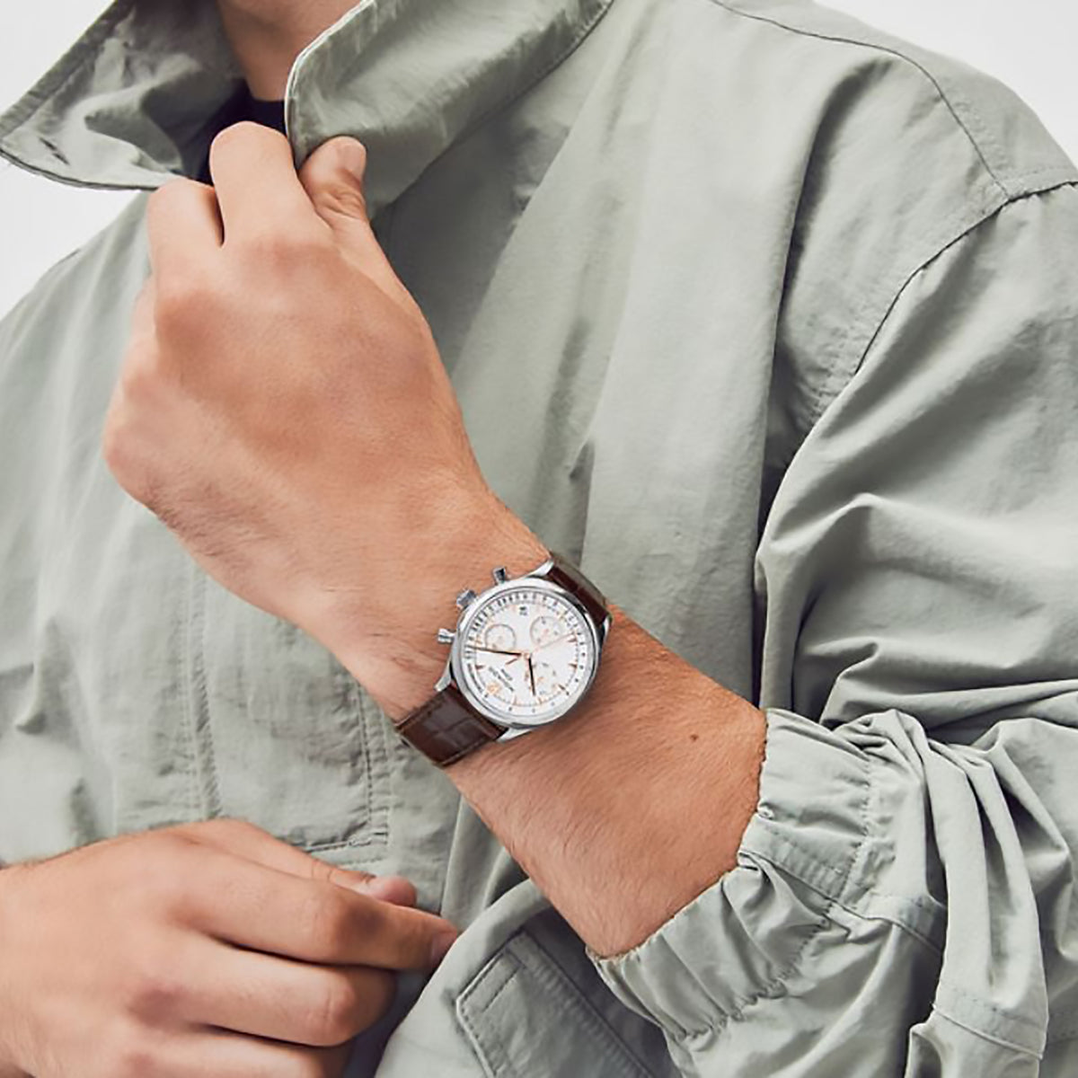 Movado Stainless Steel Round watch