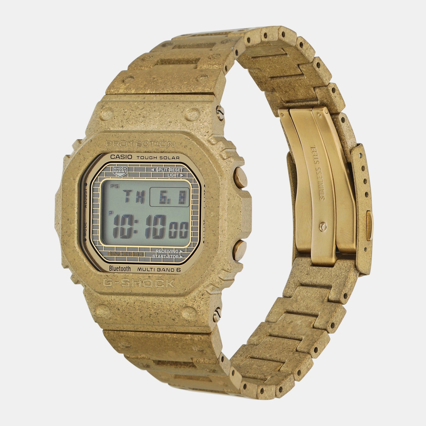 G-Shock Gold Men's Digital Stainless Steel Watch G1392 - GMW-B5000PG-9DR