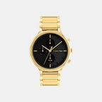 Calvin Klein Round Black Chronograph watch