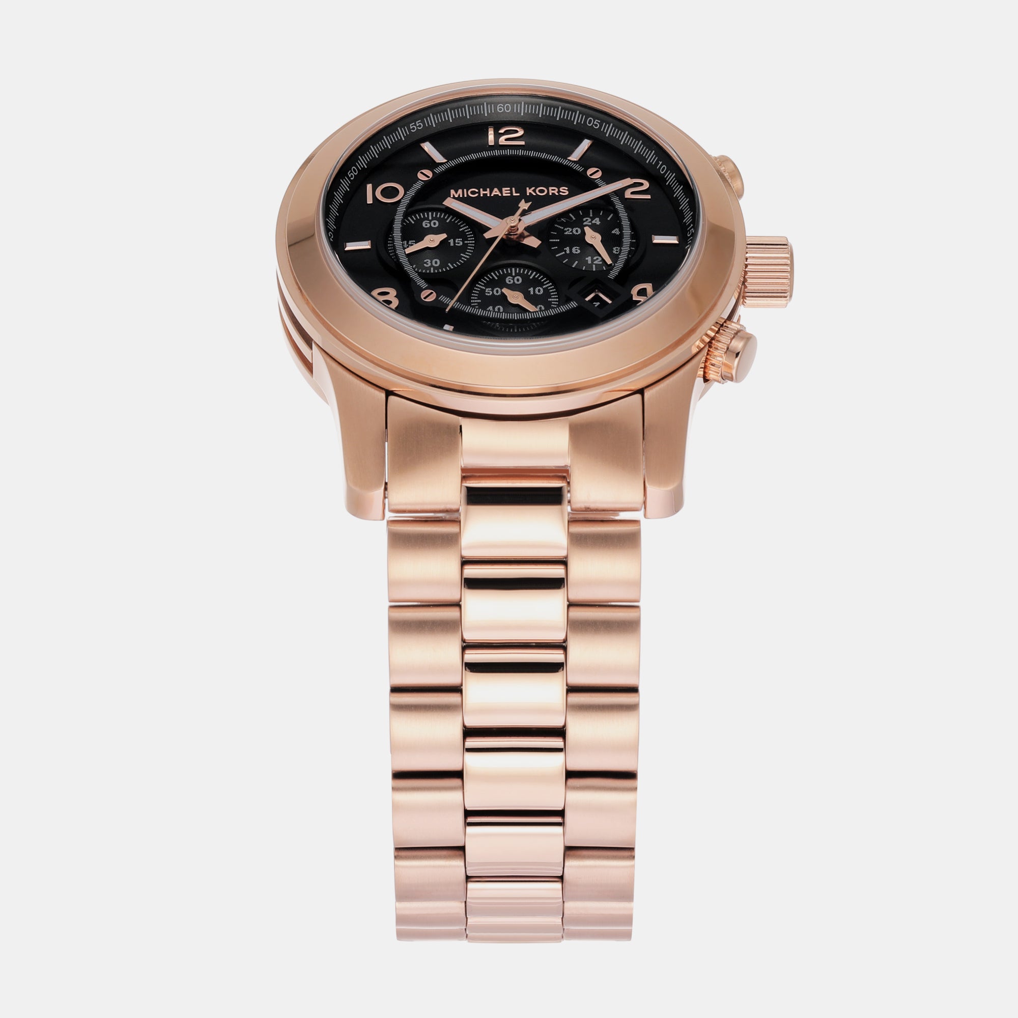 Male Runway Chronograph Rose Gold-Tone Stainless Steel Watch