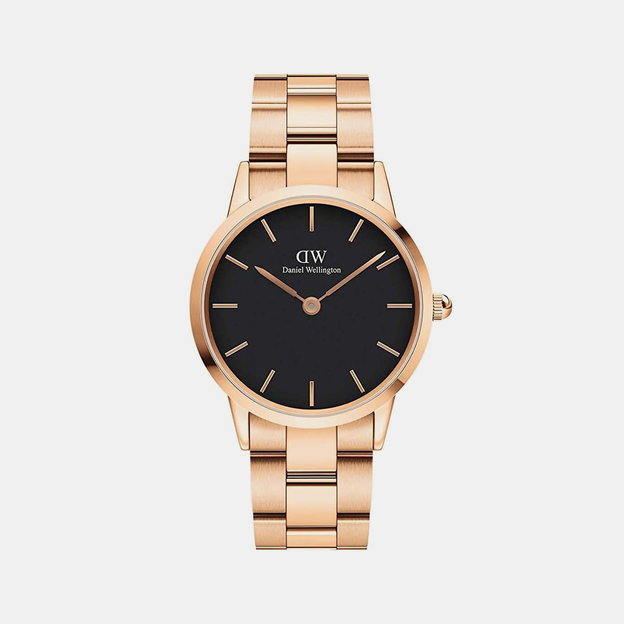 Daniel Wellington Round Black Analog watch