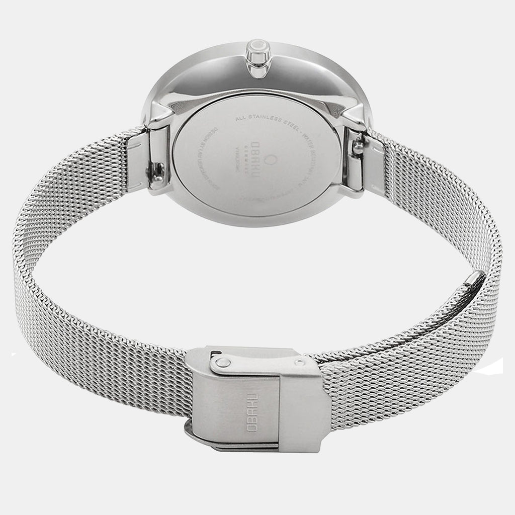 Obaku 30 mm Silver Quartz watch