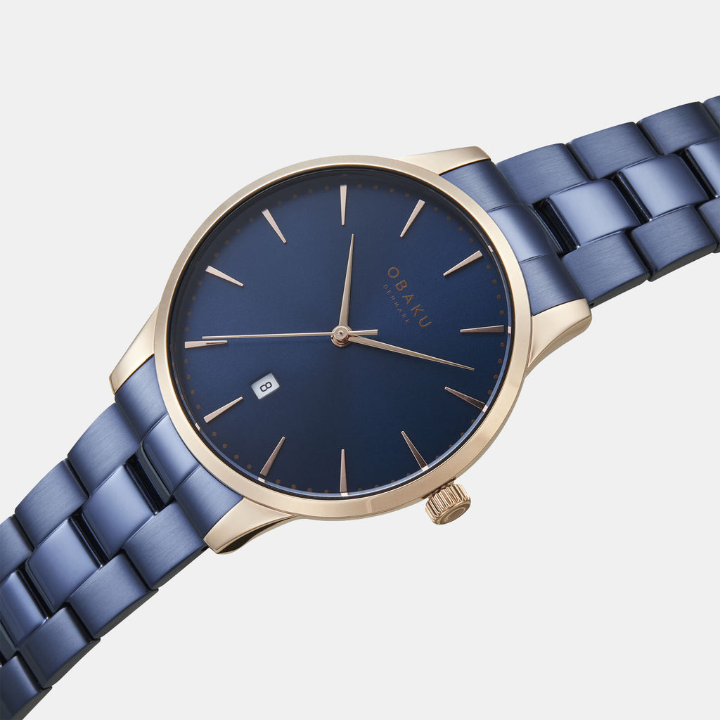 Obaku 42 mm Round Quartz watch