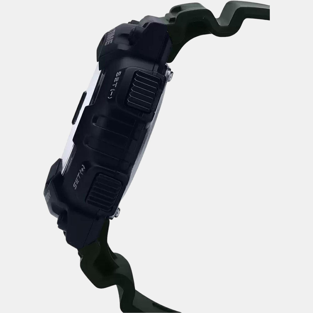 Casio Men Round Black watch