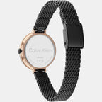 Calvin Klein Women Round Black watch