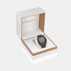 Versace Stainless Steel Tonneau watch