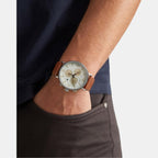 Ted Baker Men Round Silver watch