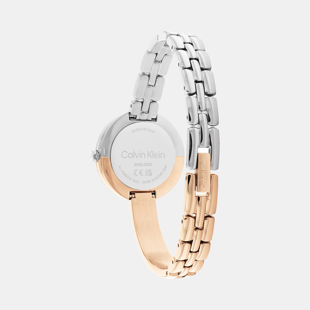 Calvin Klein Women Round Silver watch