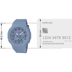 G-Shock Women Women Quartz Blue Dial Analog-Digital Resin Watch G1330