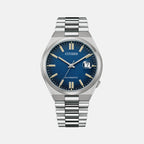 Citizen Round Blue Analog watch