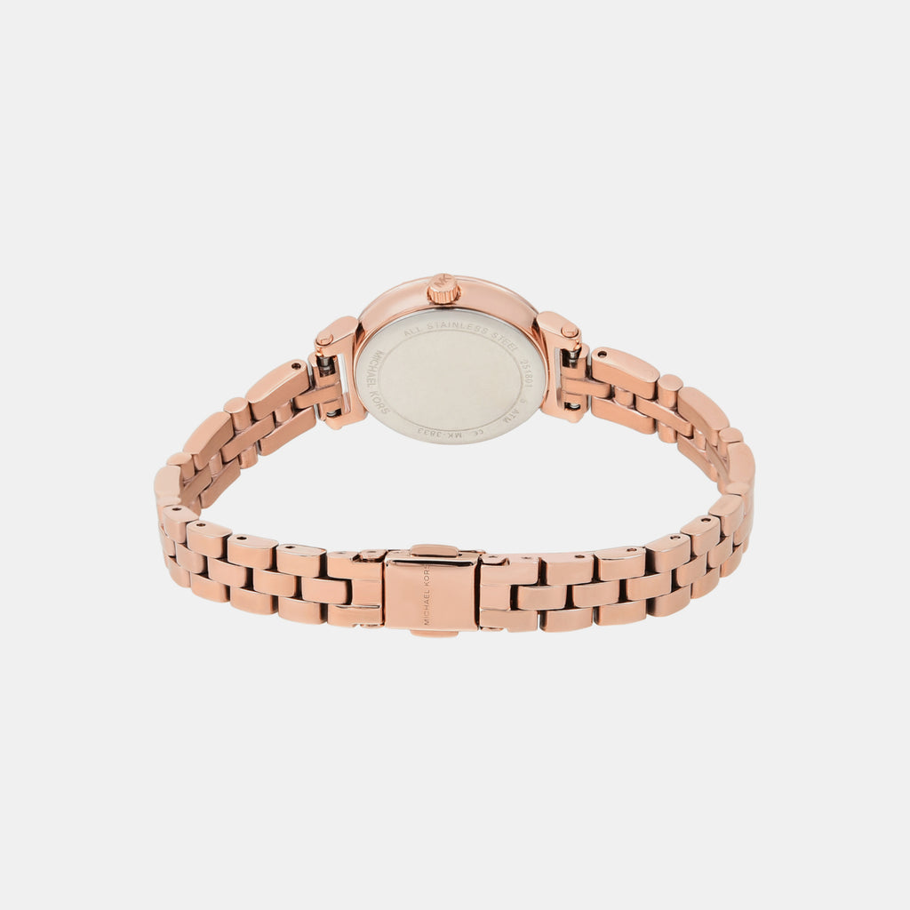 Michael Kors Women Round Mother Of Pearl watch