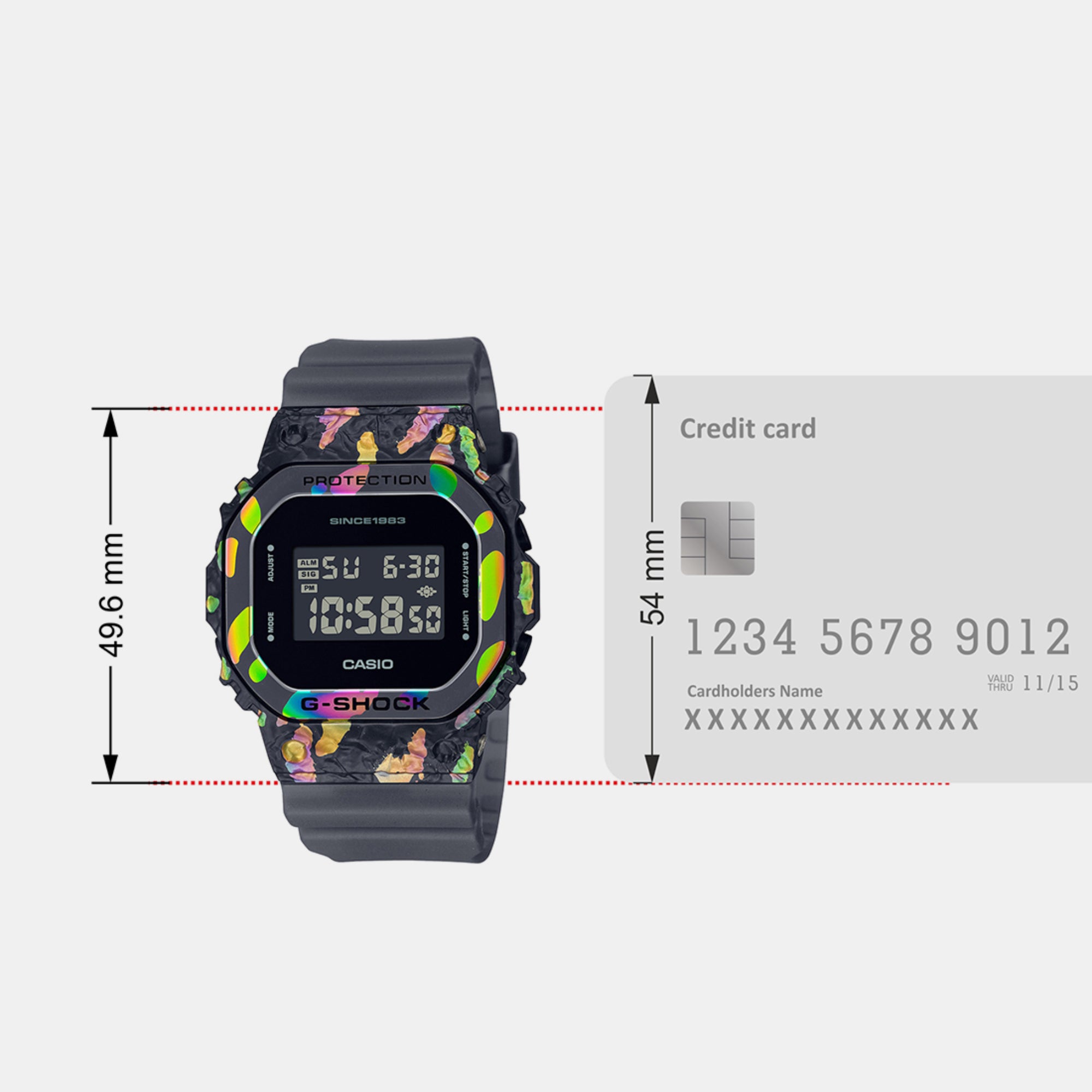 Casio 49 mm Black Quartz watch