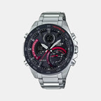 Casio Round Black Chronograph watch