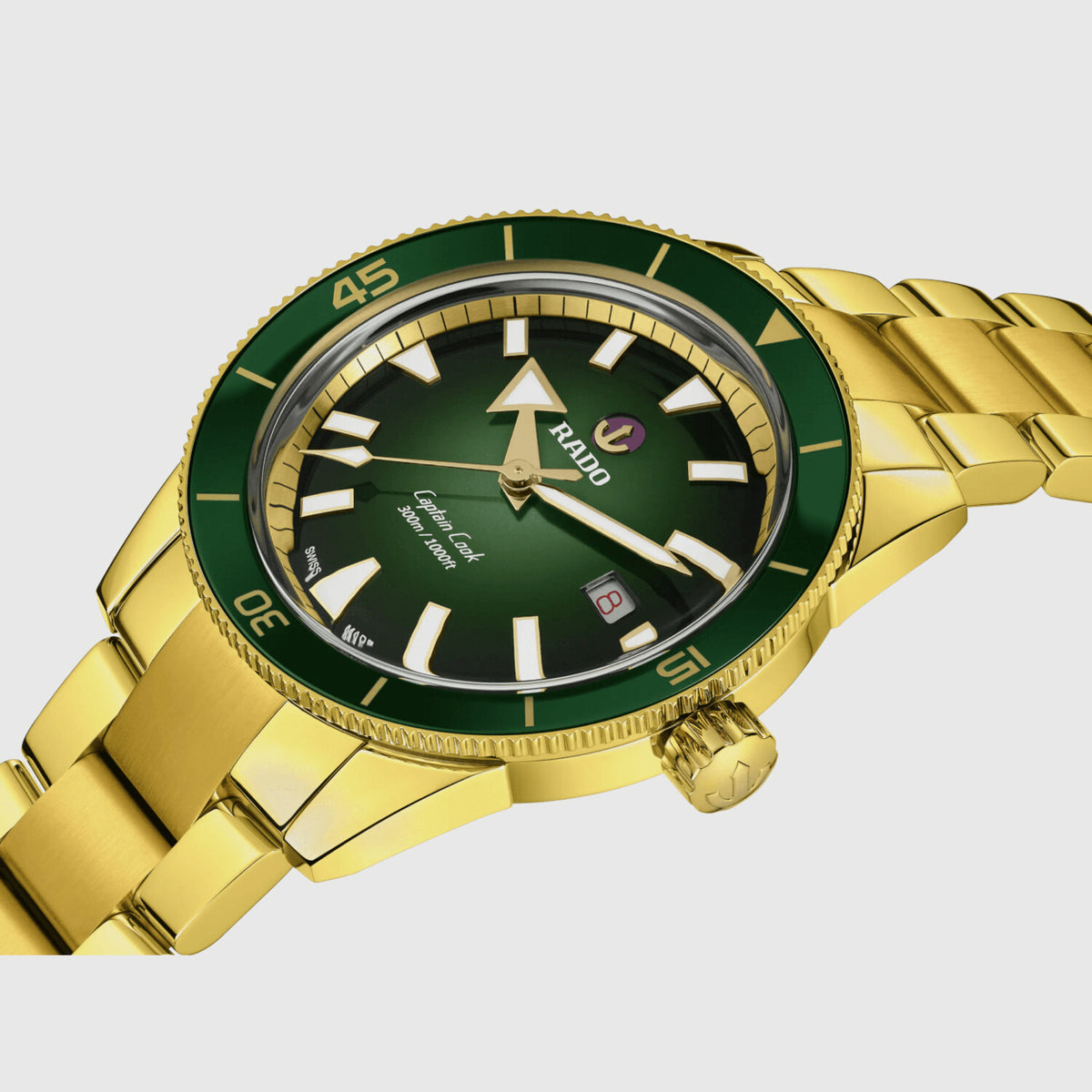 Rado Stainless steel Round watch