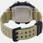 Youth Men Quartz Grey Dial Digital Resin Watch I125