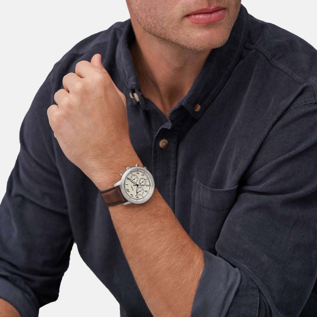 Fossil Round Quartz Chronograph Men watch