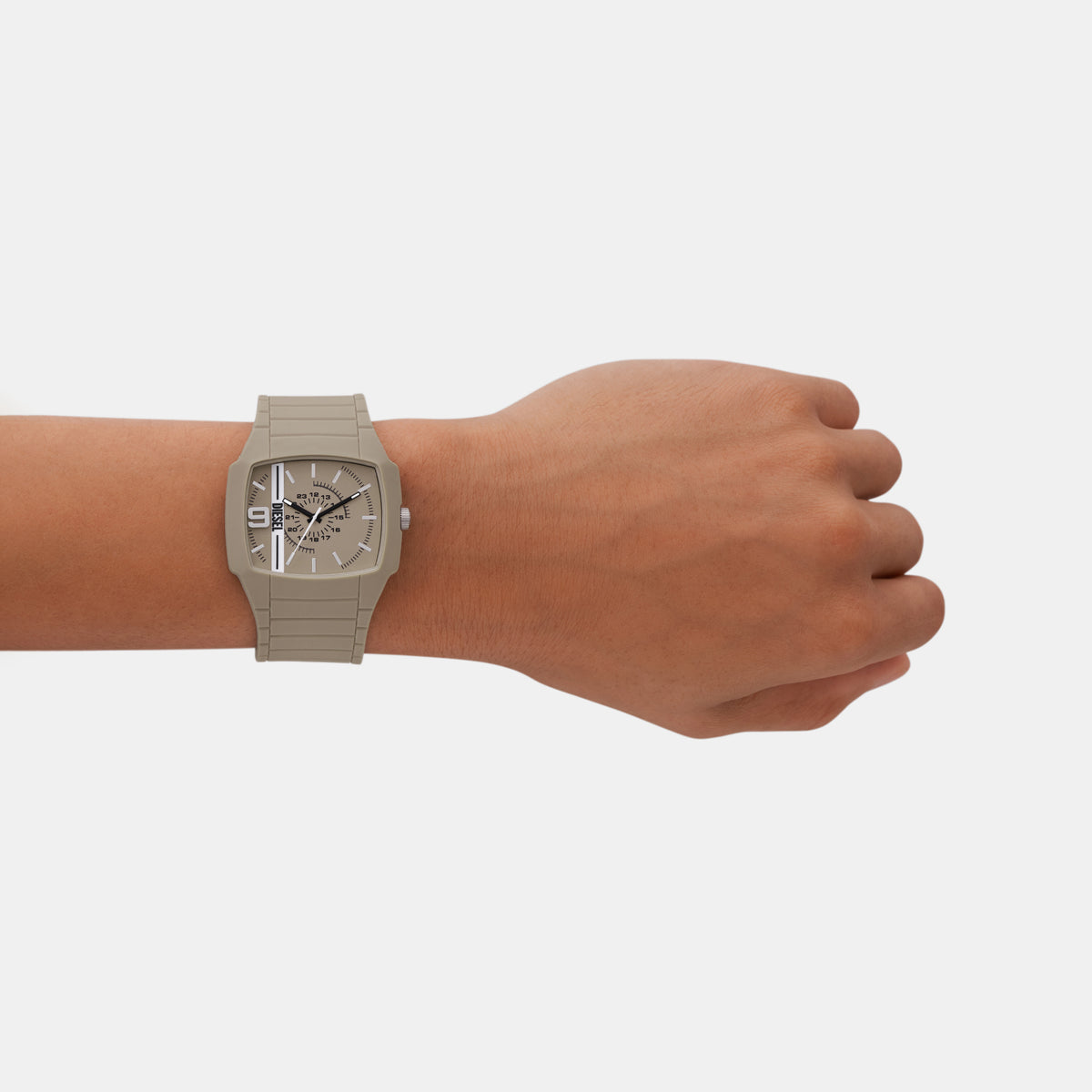 Diesel Rectangular Quartz Analog Men watch