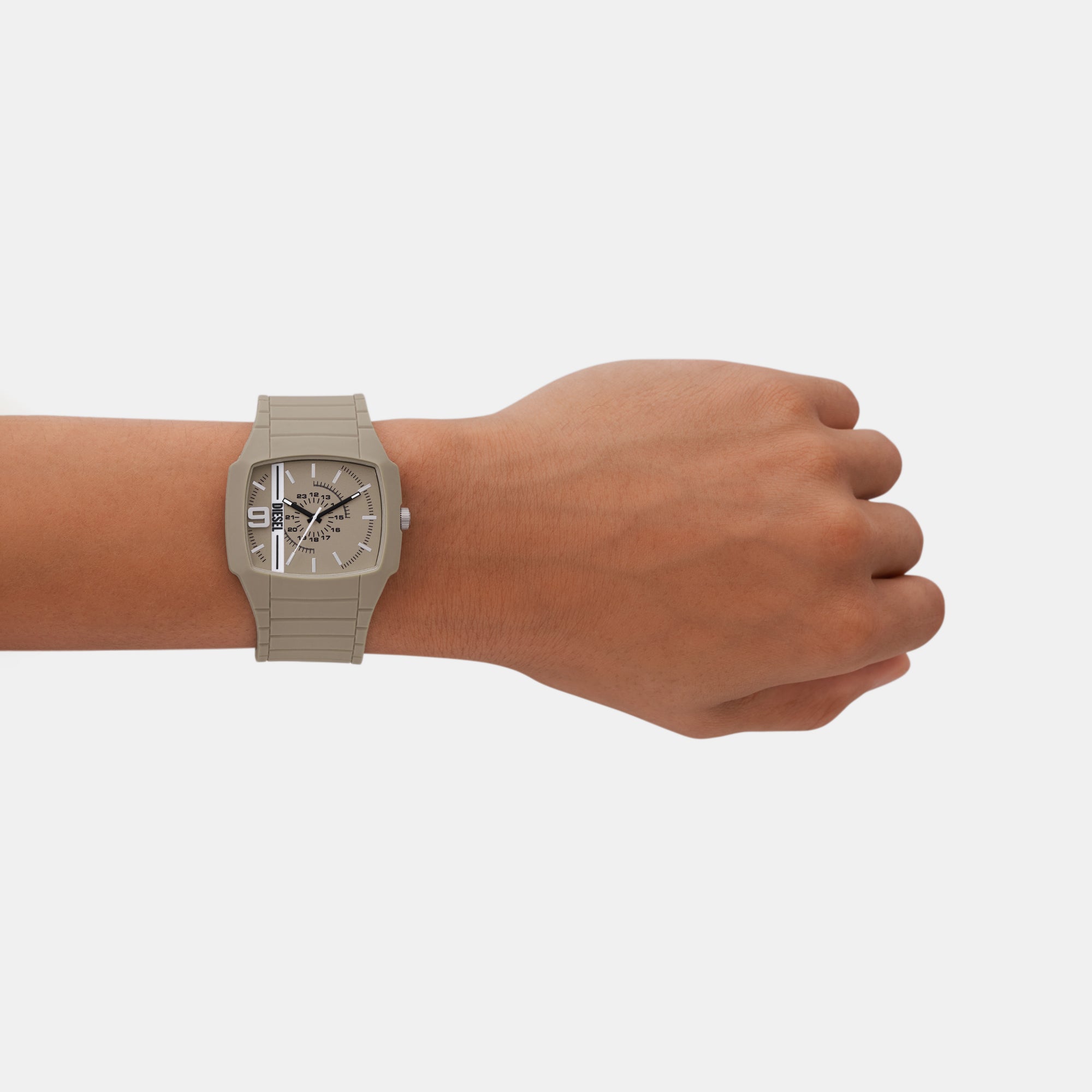 Diesel Rectangular Quartz Analog Men watch