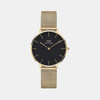 Daniel Wellington Round Black Analog watch