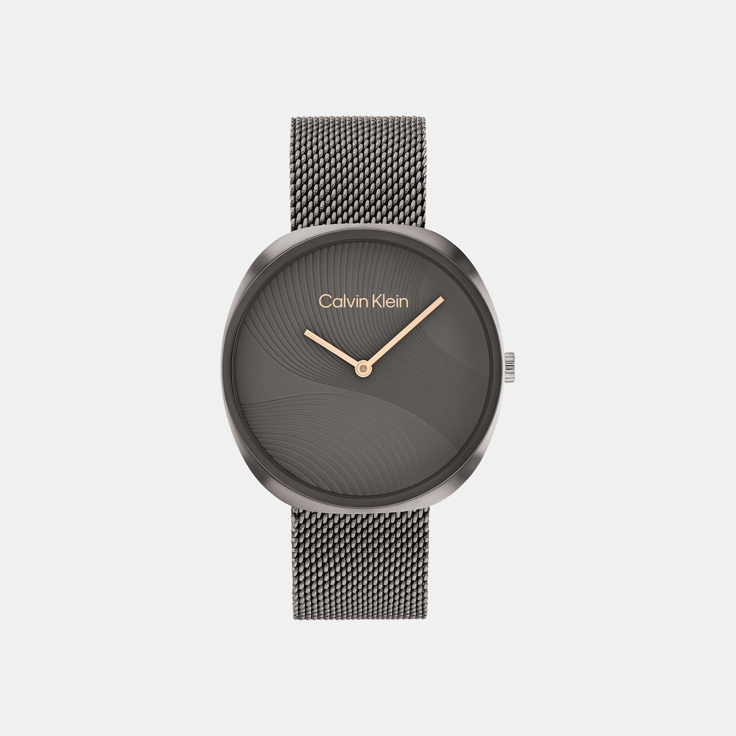 Female Grey Analog Mesh Watch 25200248