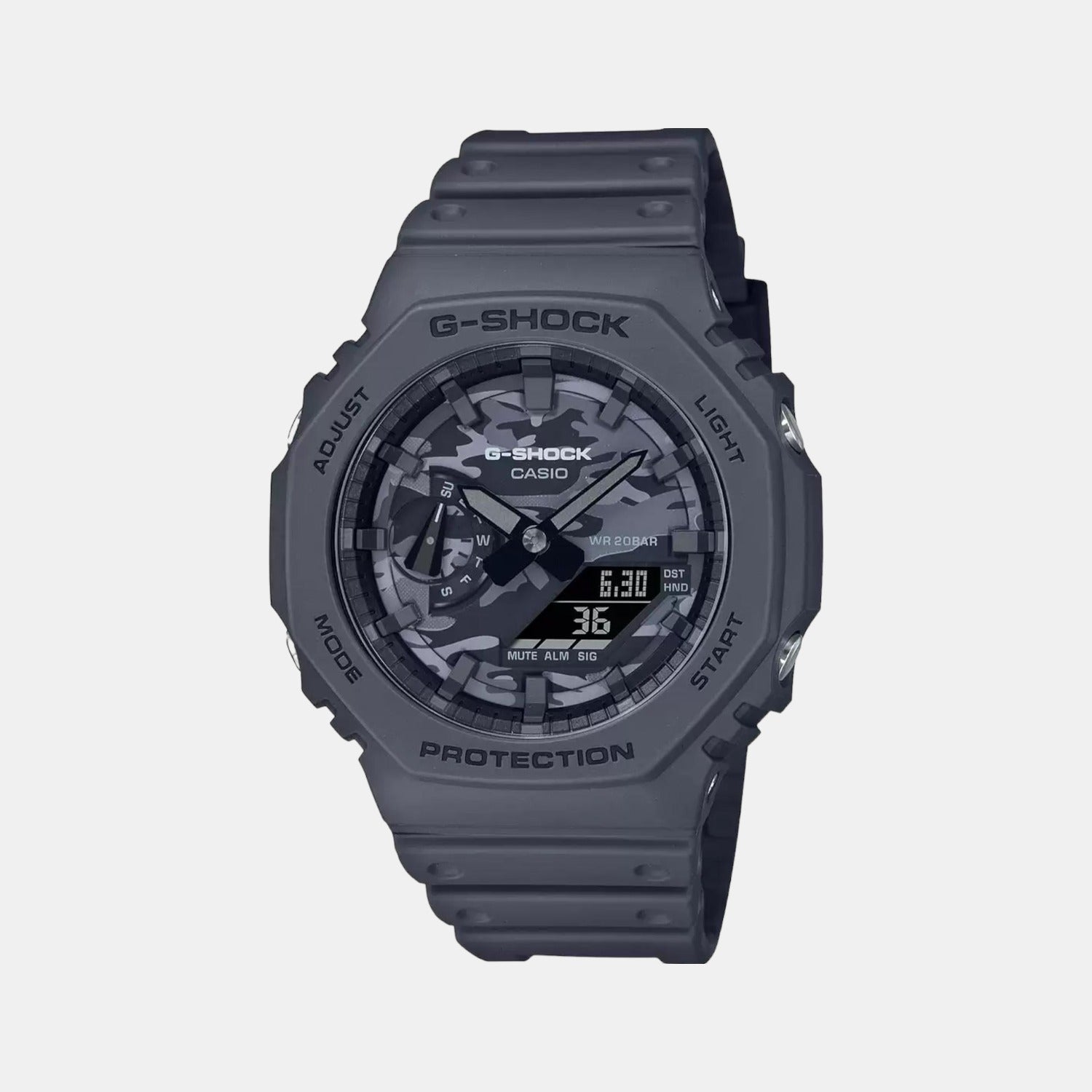 Casio Round Black Analog-Digital watch