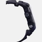 Youth Men Quartz Grey Dial Digital Resin Watch I124