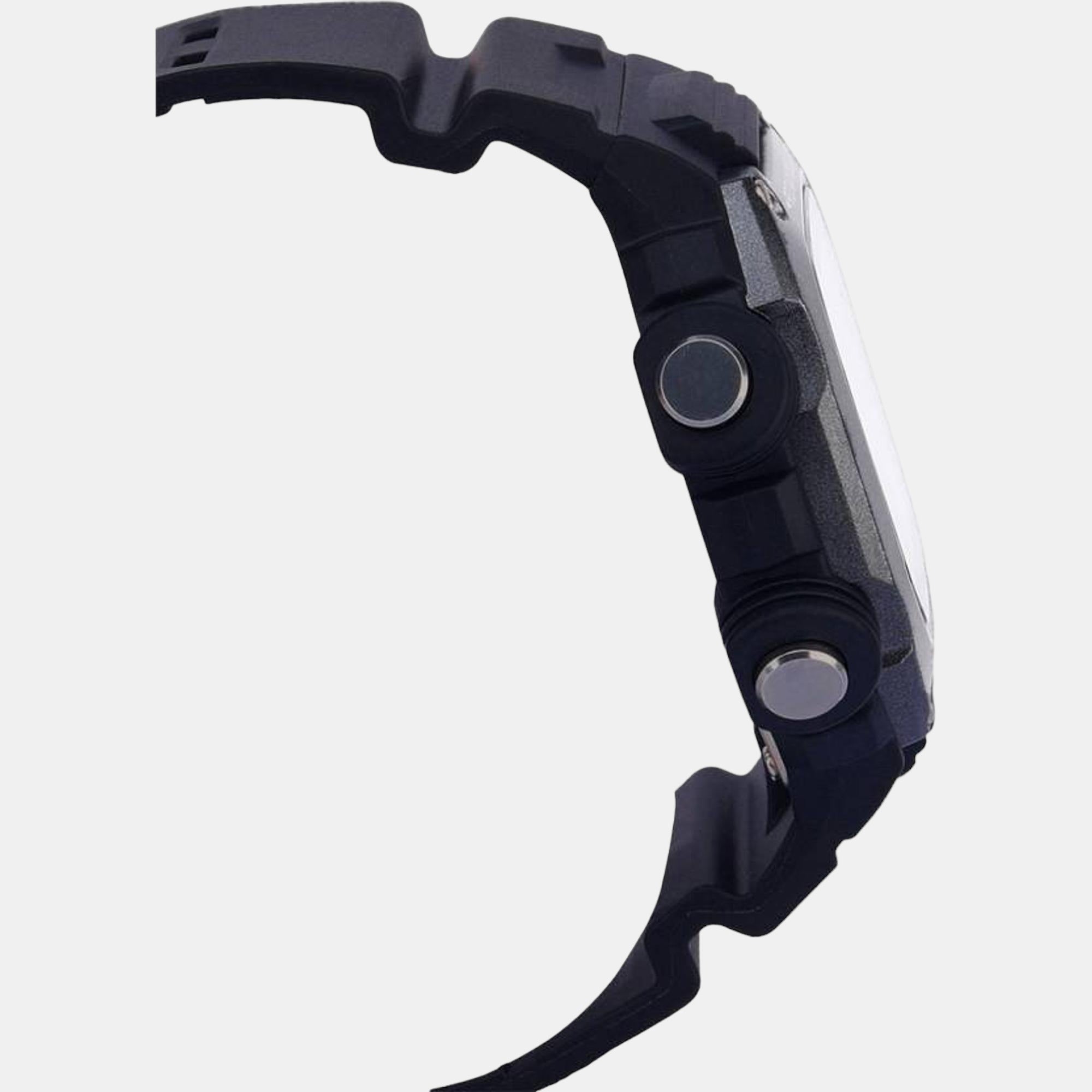 Youth Men Quartz Grey Dial Digital Resin Watch I124