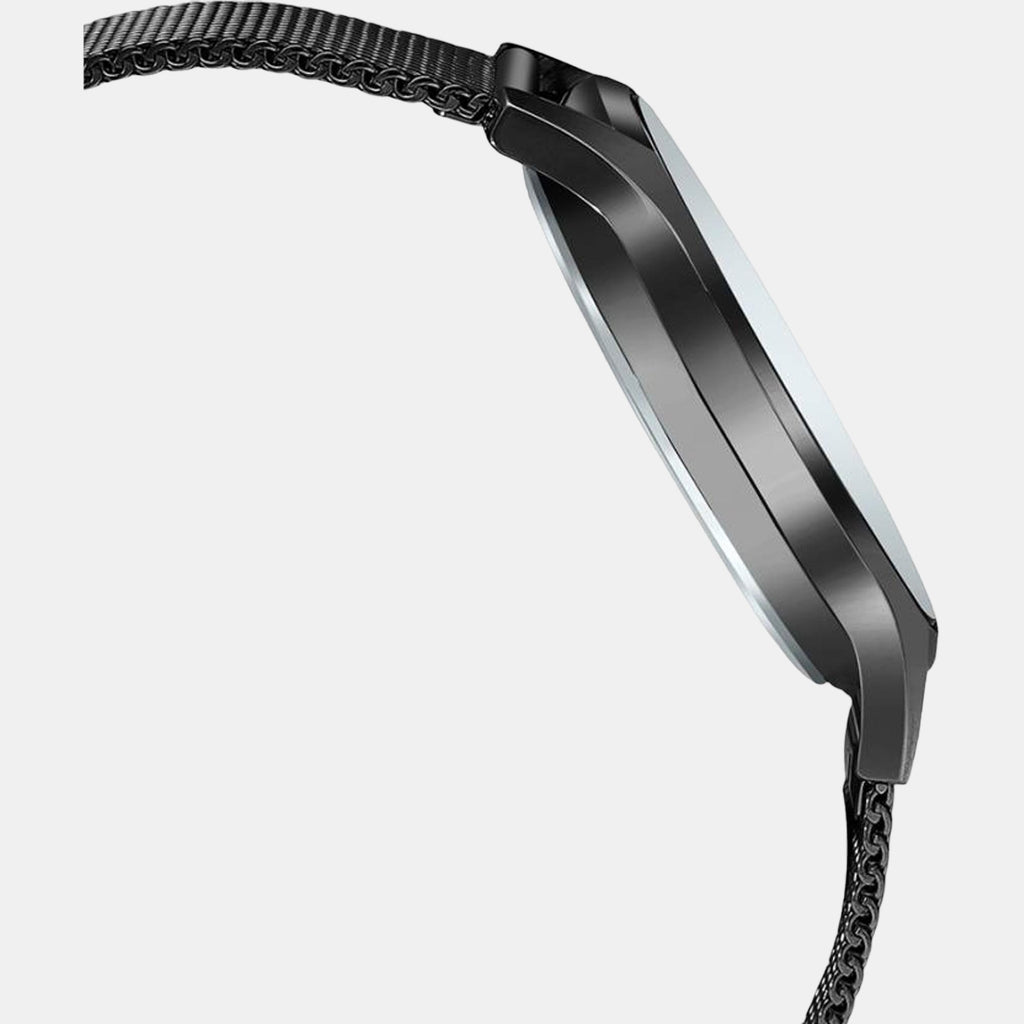 Enticer Men Quartz Blue Dial Analog Stainless Steel Watch A2104