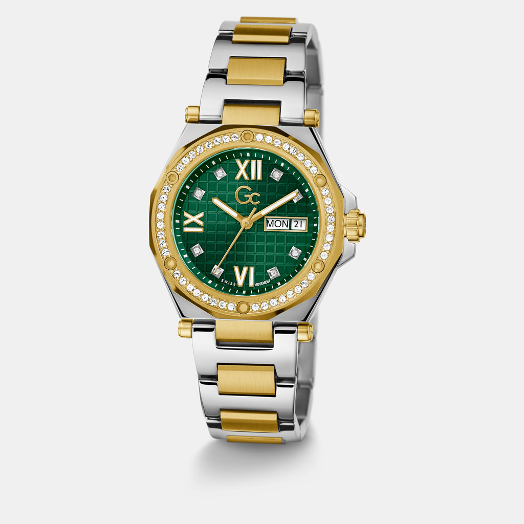 GC Stainless Steel Green watch